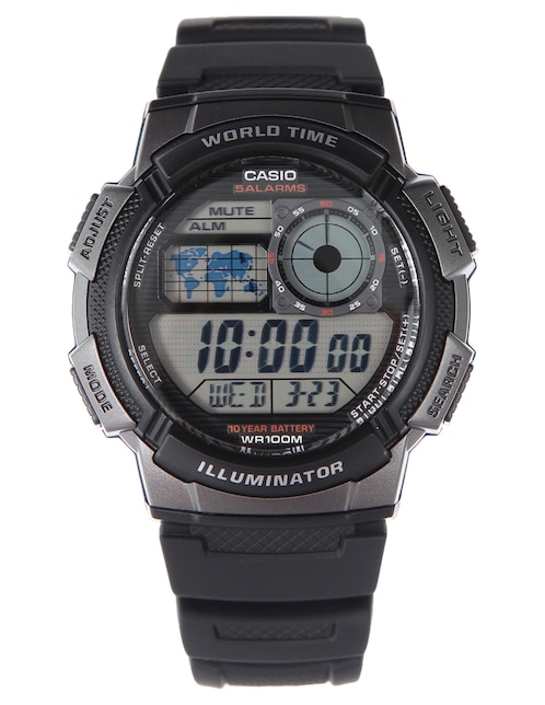 Reloj Casio Mistery Black unisex AE-1000W-1BVCF