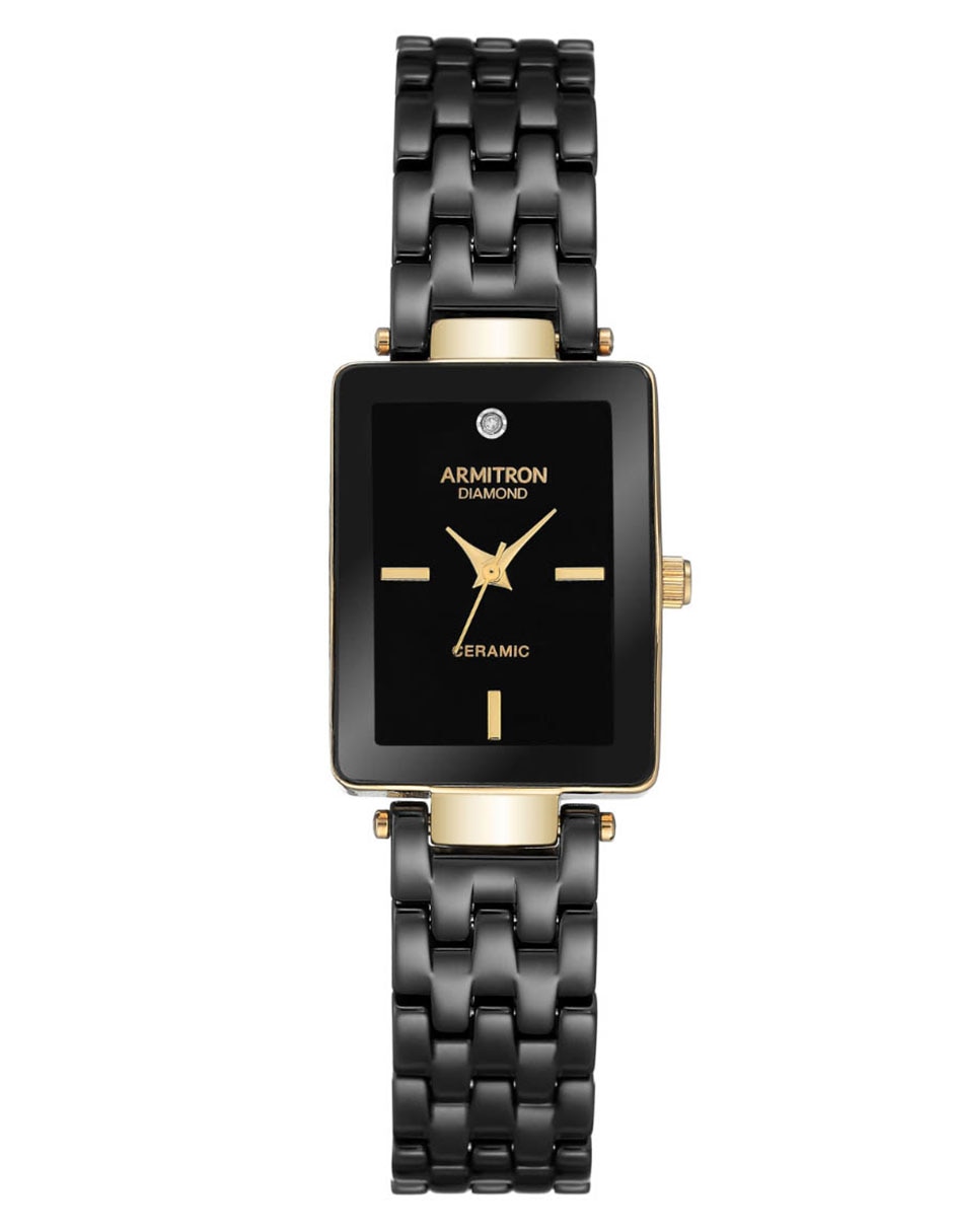 Reloj Armitron Black Collection para mujer 755613BKGP Suburbia